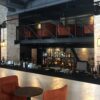 Imitazione Mattone Pannelli per Cappotto - Finti Mattoni Black Pearl Lounge Bar docorato con i pannelli decorativi di Dekor Italy.