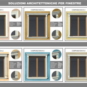 profili decorativi finestre